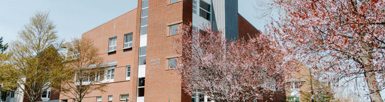 Lasell University campus building