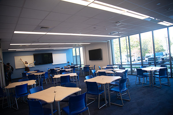 classroom at lasell